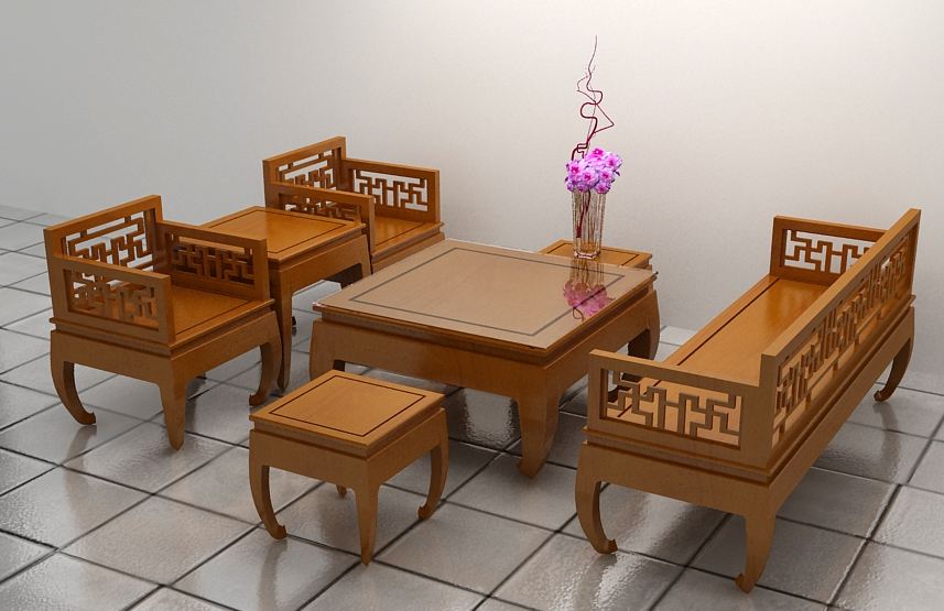 Những mẫu bàn ăn ghế gỗ đẹp nhất 2023