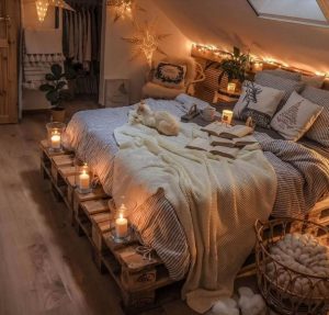 Decor phòng ngủ phong cách Bắc Âu